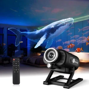 3D Dynamic Galaxy Projector with 60 Scenes, Bluetooth Speaker, Night Light for Room Decor, Ideal Gift for Kids and Adults