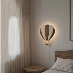 Floating Cloud Wall Lamp for Baby Nursery Cute Floating Cloud Lamp for Kids Bedroom Battery-Operated Hanging Night Lights