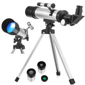 60Mm Telescope For Adults Astronomy With Tripod Adjustable Height Multiple Eyepieces Clear Observation Stargazing Beginners