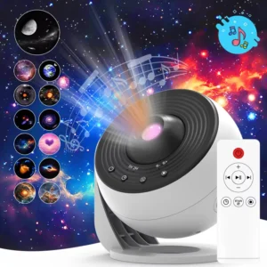 Galaxy Projector Star Projector Planetarium Starry Sky Night Light for Kids Adults Space Ceiling Projectors for Home Decor Chris