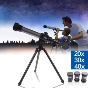 Children Science Astronomical Telescope Monocular Introductory Teaching Aids High Powered Eyepiece 20X 30X 40X