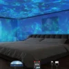 1pc Star Projector, Galaxy Projector, Water Ocean Wave Projector For Bedroom Night Light Room Decor With 7-Colors Patterns