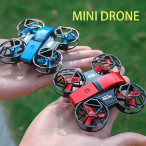 Dowellin D12 Drone Mini Remote Control Aircraft New Children's Toy HD Dual Camera Fixed Height RC Quadcopter Starter Gifts