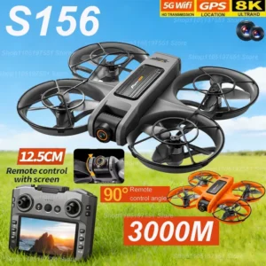 Newly Upgraded Original S156 PRO Drone 8K WIFI GPS Professional HD Aerial Photography RC Aircraft HD Dual Camera Quadcopter Toys