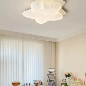Star ceiling light full spectrum eye protection modern simple cream wind children's room bedroom light room light